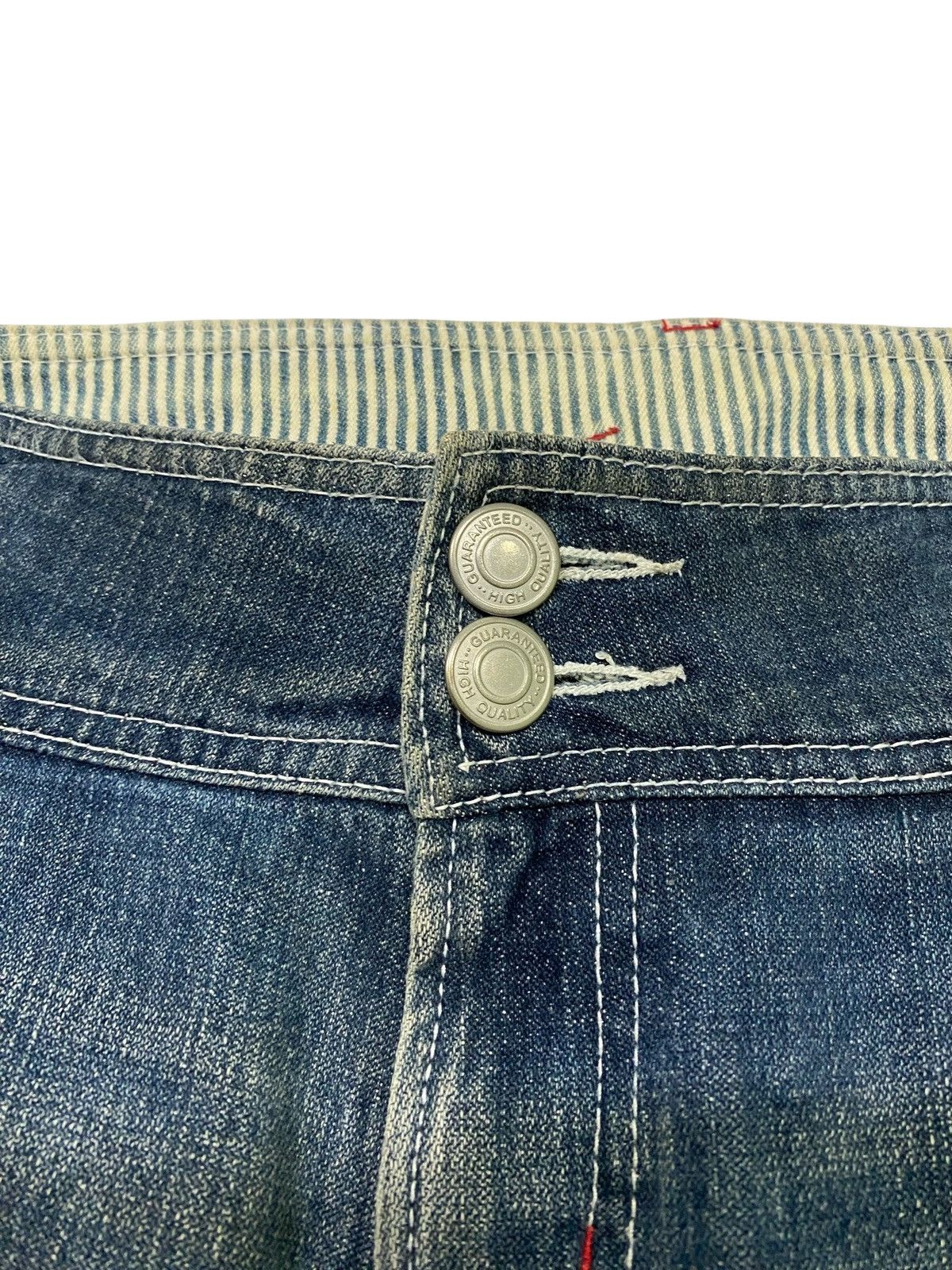 Japanese Brand Japanese Brand X queens pop flare jeans Size US 32 / EU 48 - 9 Thumbnail