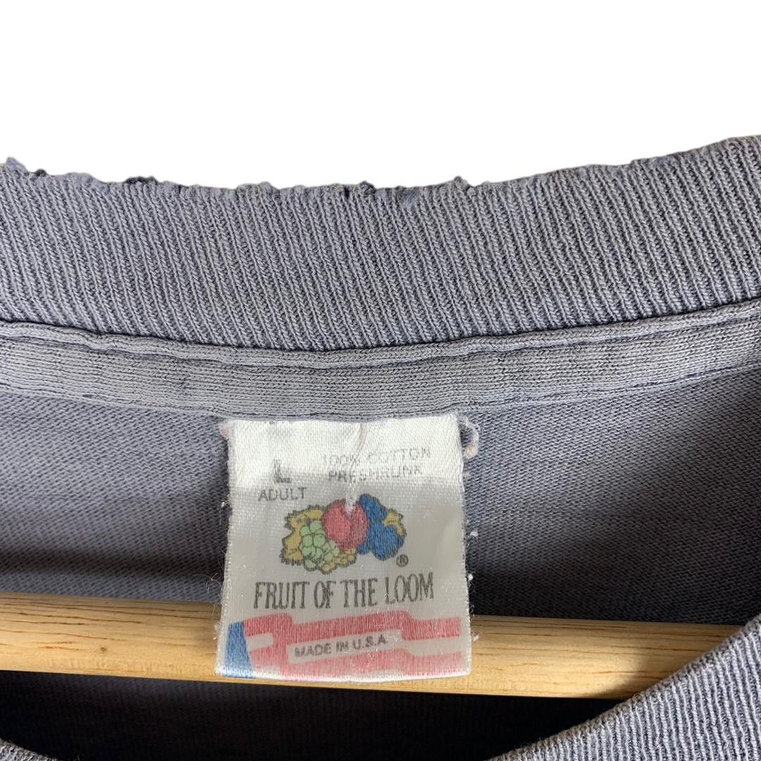 Fruit Of The Loom Vintage 90s Kamimori Tetsuya Factory Anime Tee Shirt Size US L / EU 52-54 / 3 - 3 Thumbnail