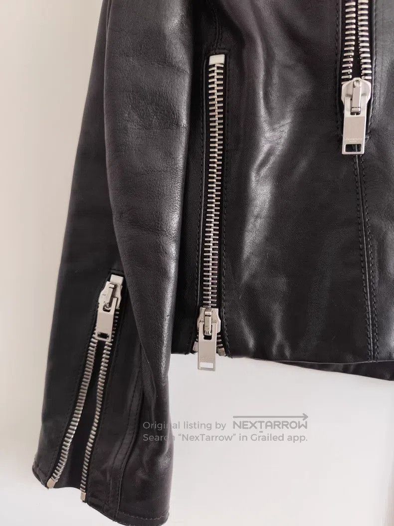 Saint Laurent Paris Saint Laurent Paris Zipper leather jacket Size XS / US 0-2 / IT 36-38 - 4 Thumbnail