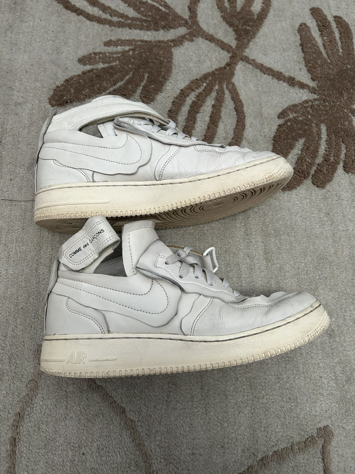 Comme des Garcons × Nike FW20 Comme des Garçon X Nike Air Force 1 Mid Size US 10 / EU 43 - 3 Thumbnail