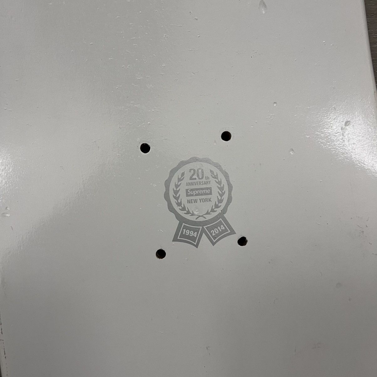 Supreme Supreme 20th Anniversary Box Logo Skateboard Deck Size ONE SIZE - 11 Thumbnail