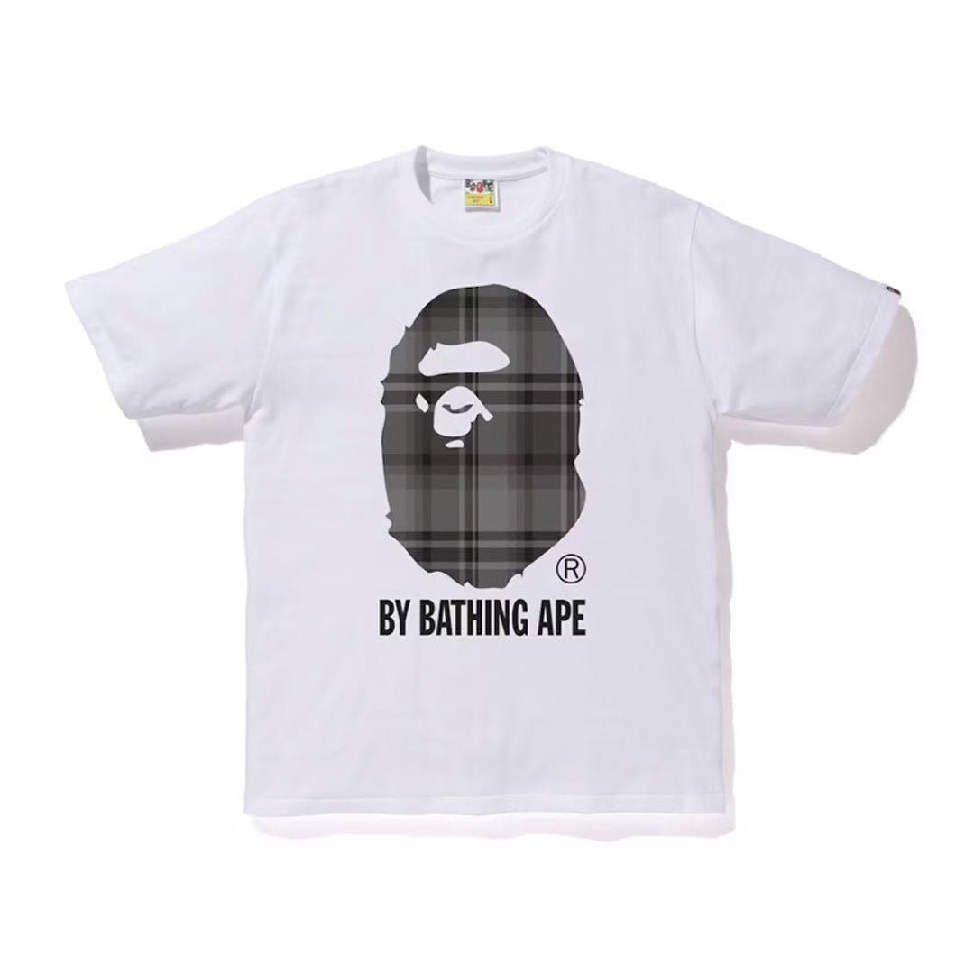 Bape Check By Bathing Ape Tee White/Black Size US L / EU 52-54 / 3 - 1 Preview