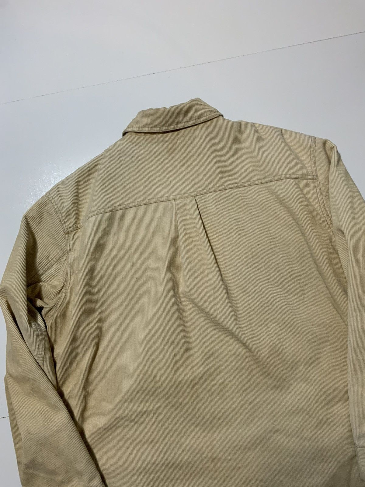J.Crew × Vintage Vintage J. Crew Corduroy Work Quilted Lined Trucker Jacket Size US XL / EU 56 / 4 - 6 Thumbnail