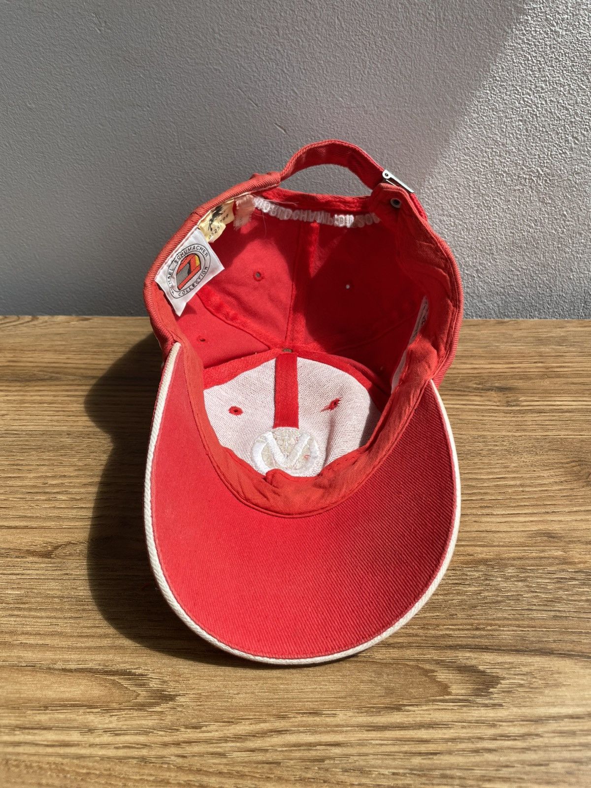 Ferrari × Formula 1 × Vintage RARE Vintage Michael Schumacher 2000 Ferrari Cap Hat F1 Size ONE SIZE - 7 Thumbnail