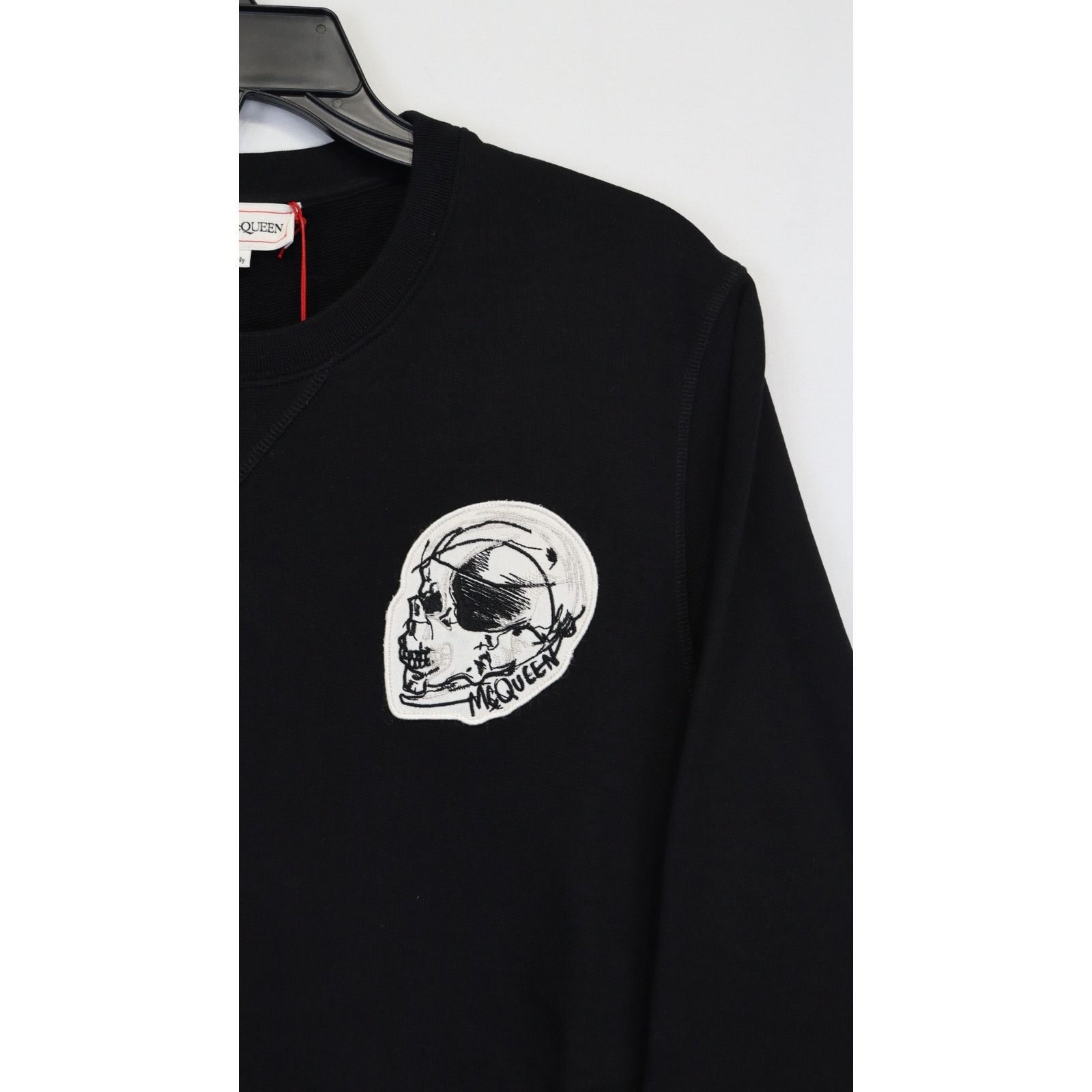 Alexander McQueen o1rshd1 Sweatshirt in Black Size US S / EU 44-46 / 1 - 6 Thumbnail