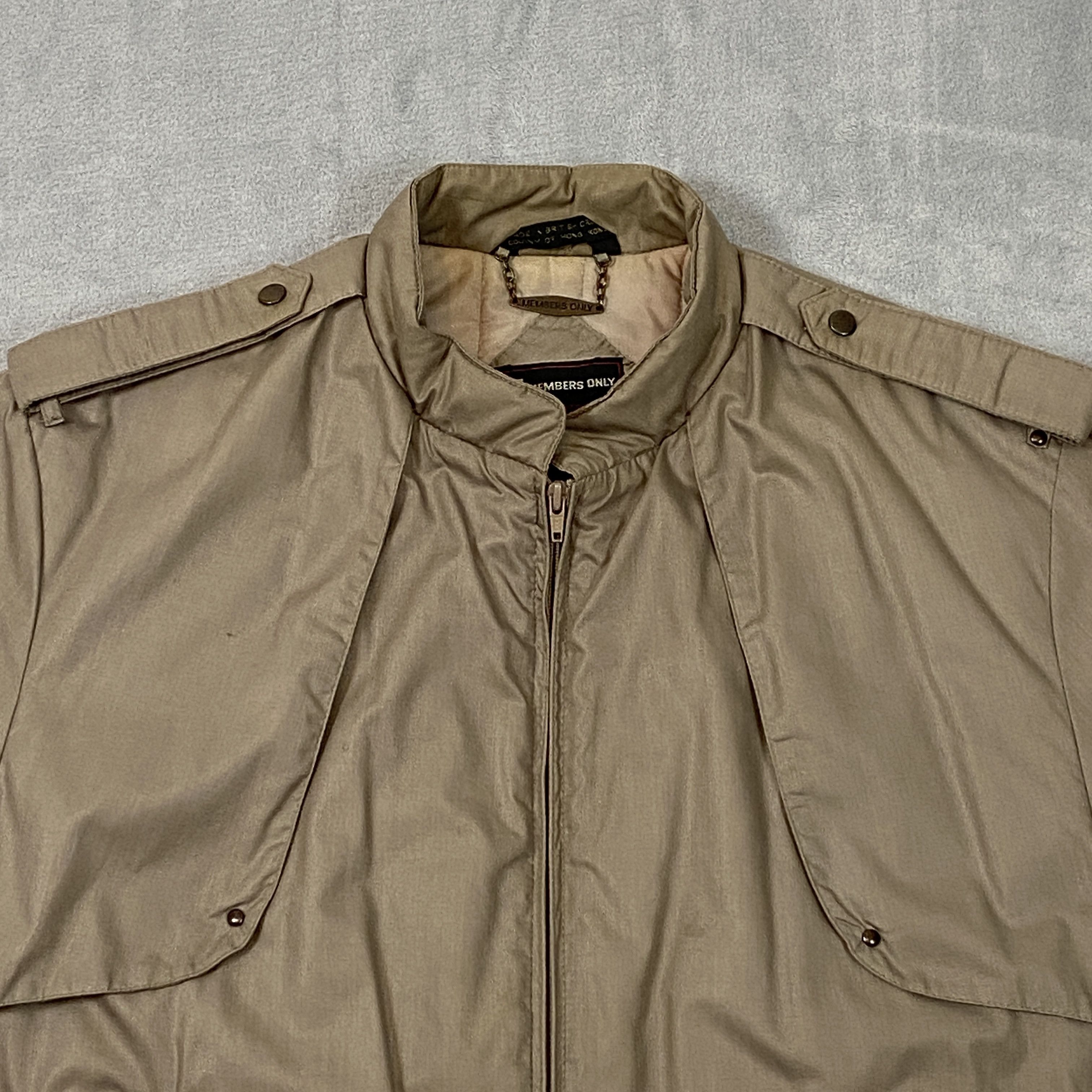 Members Only × Vintage Insulated Bomber Jacket Men XL Lined Full Zip Pockets Size US XL / EU 56 / 4 - 6 Thumbnail
