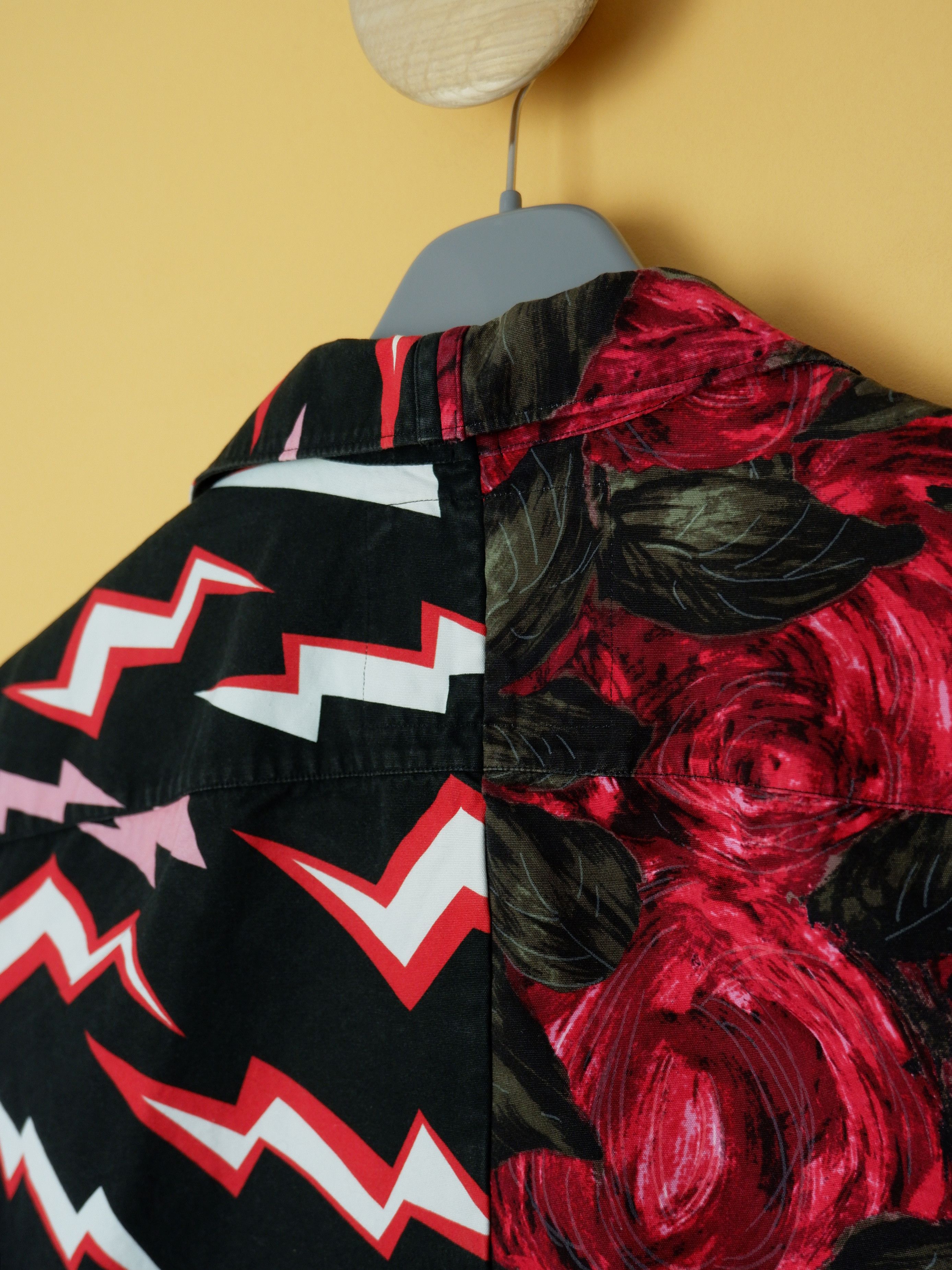 Prada Best price! Prada double match bolt print shirt AW19 Size US M / EU 48-50 / 2 - 5 Thumbnail