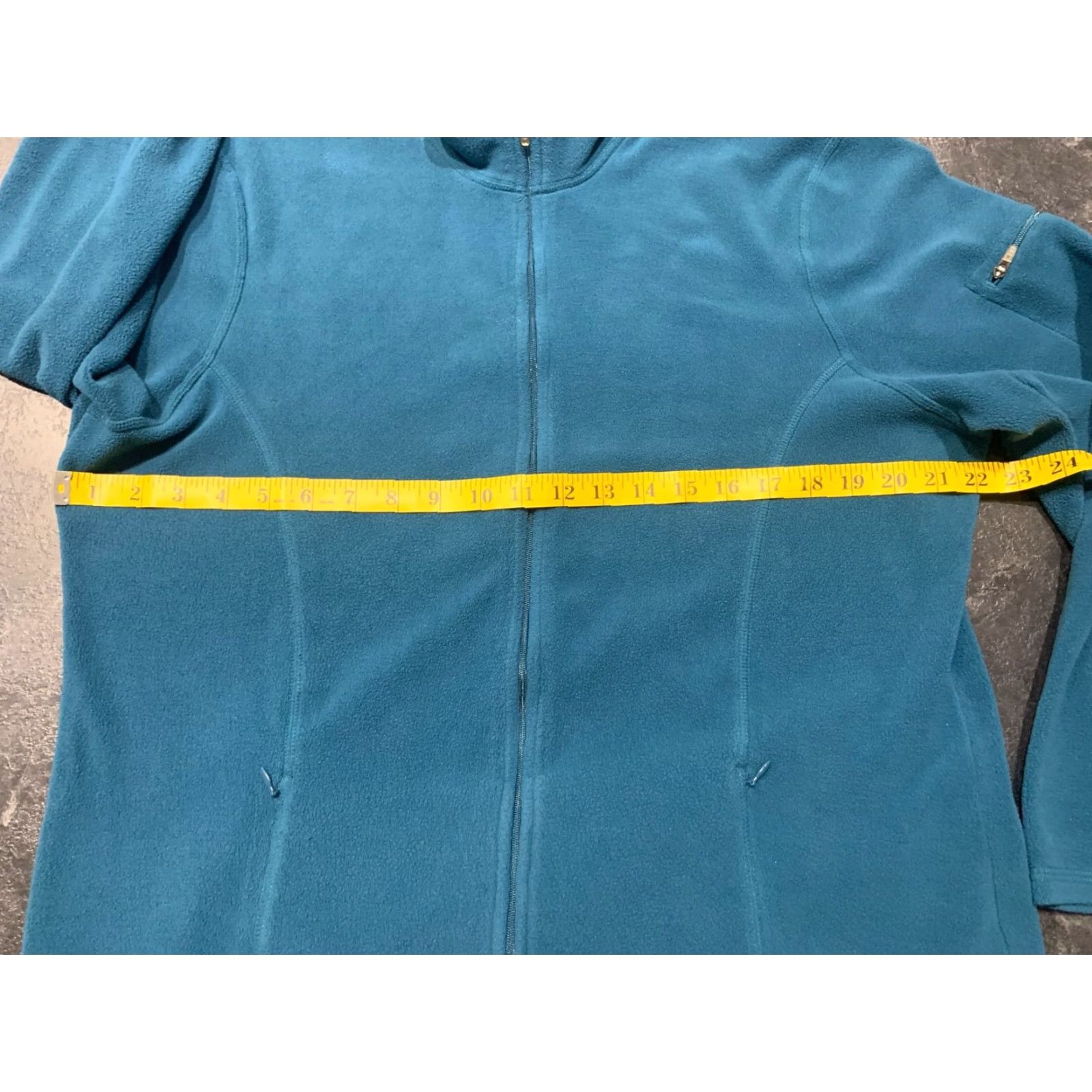 Vintage L.L. Bean Fleece Jacket Men XL Regular Aqua Blue Casual Zip Pockets Fall Winter Size US XL / EU 56 / 4 - 7 Thumbnail