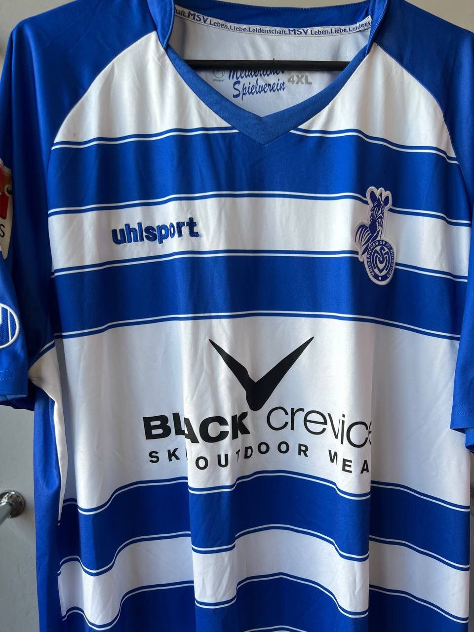 Sports Specialties 2015/16 MSV DUISBURG MATCH WORN #5 SOCCER JERSEY SHIRT 4XL Size US XXL / EU 58 / 5 - 5 Thumbnail