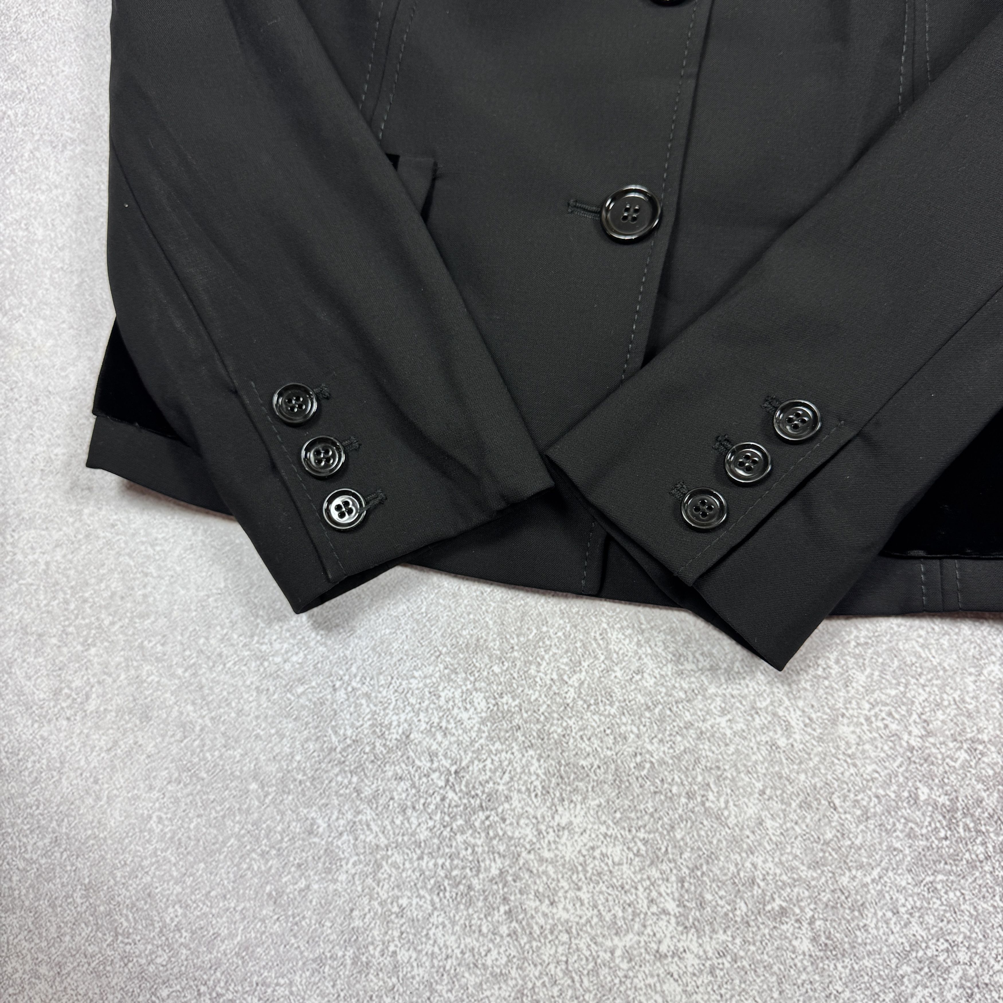 Dolce & Gabbana Authentic Dolce & Gabbana Wool Black Suit Size 44 / M - L Size M / US 6-8 / IT 42-44 - 11 Thumbnail