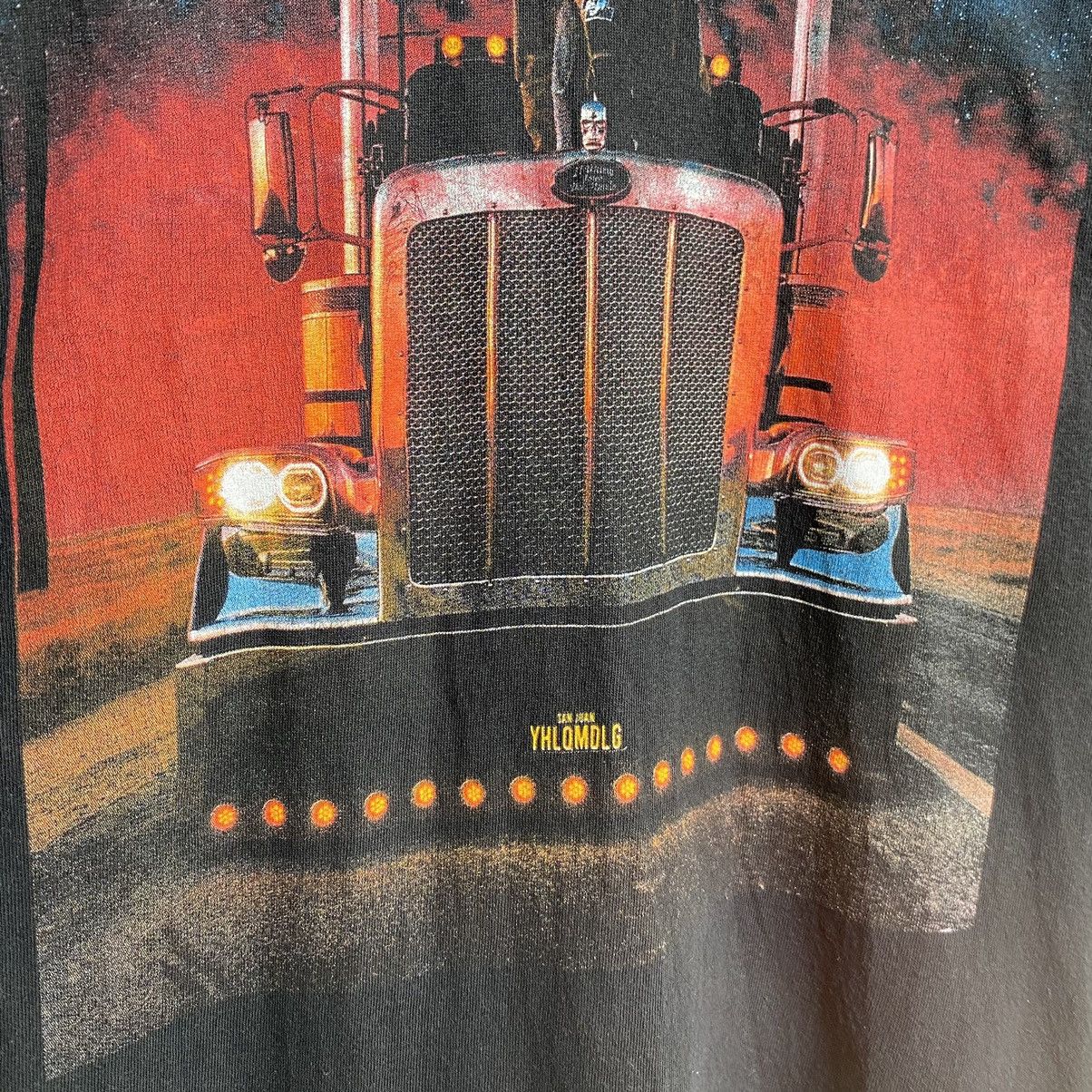 Rap Tees Thrashed Faded Bad Bunny Rapper ERD GRUNGE T-SHIRT Size US M / EU 48-50 / 2 - 4 Thumbnail
