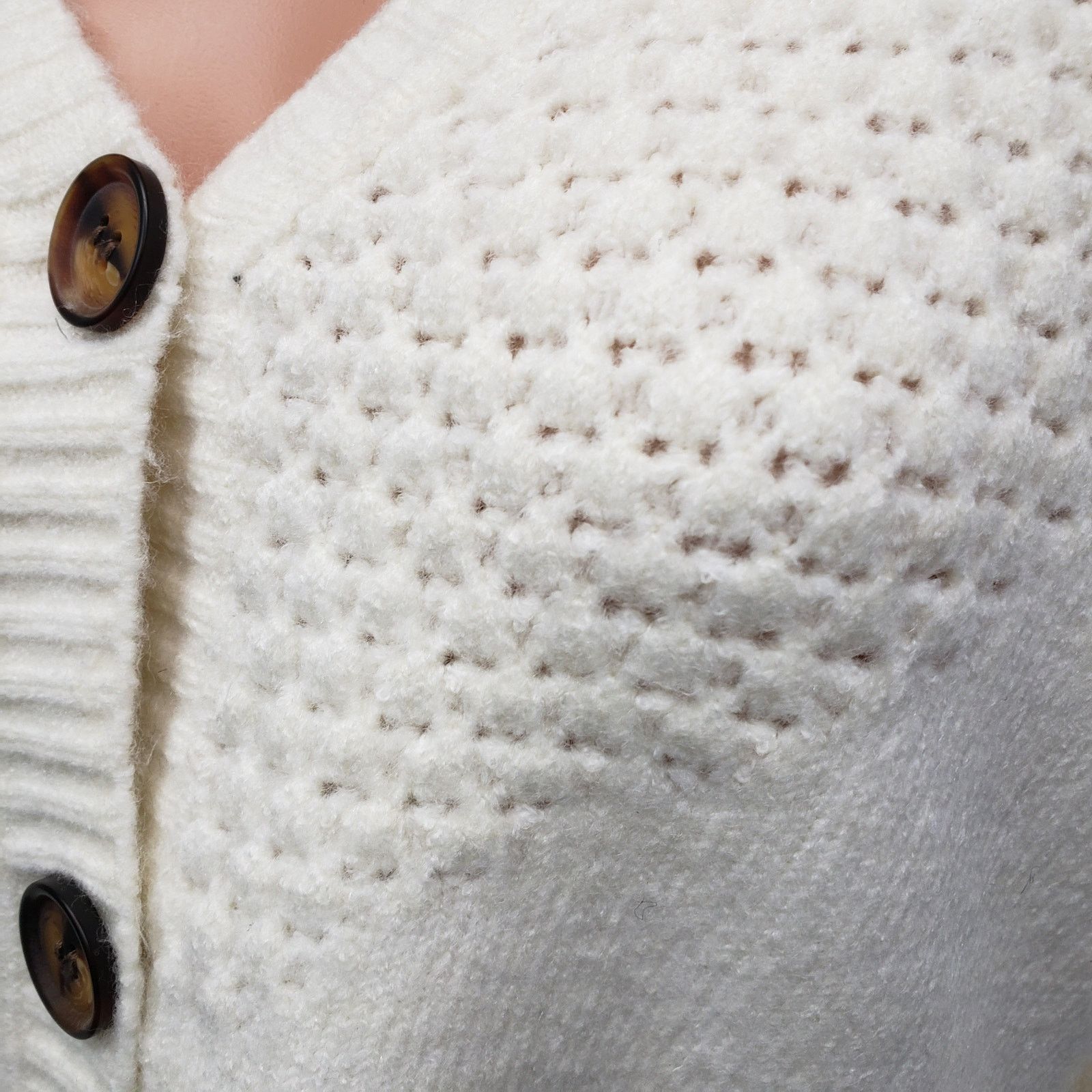 Lulus NWOT Lulus Warming Up to You Knit Cropped Cardigan Sweater Size M / US 6-8 / IT 42-44 - 7 Thumbnail