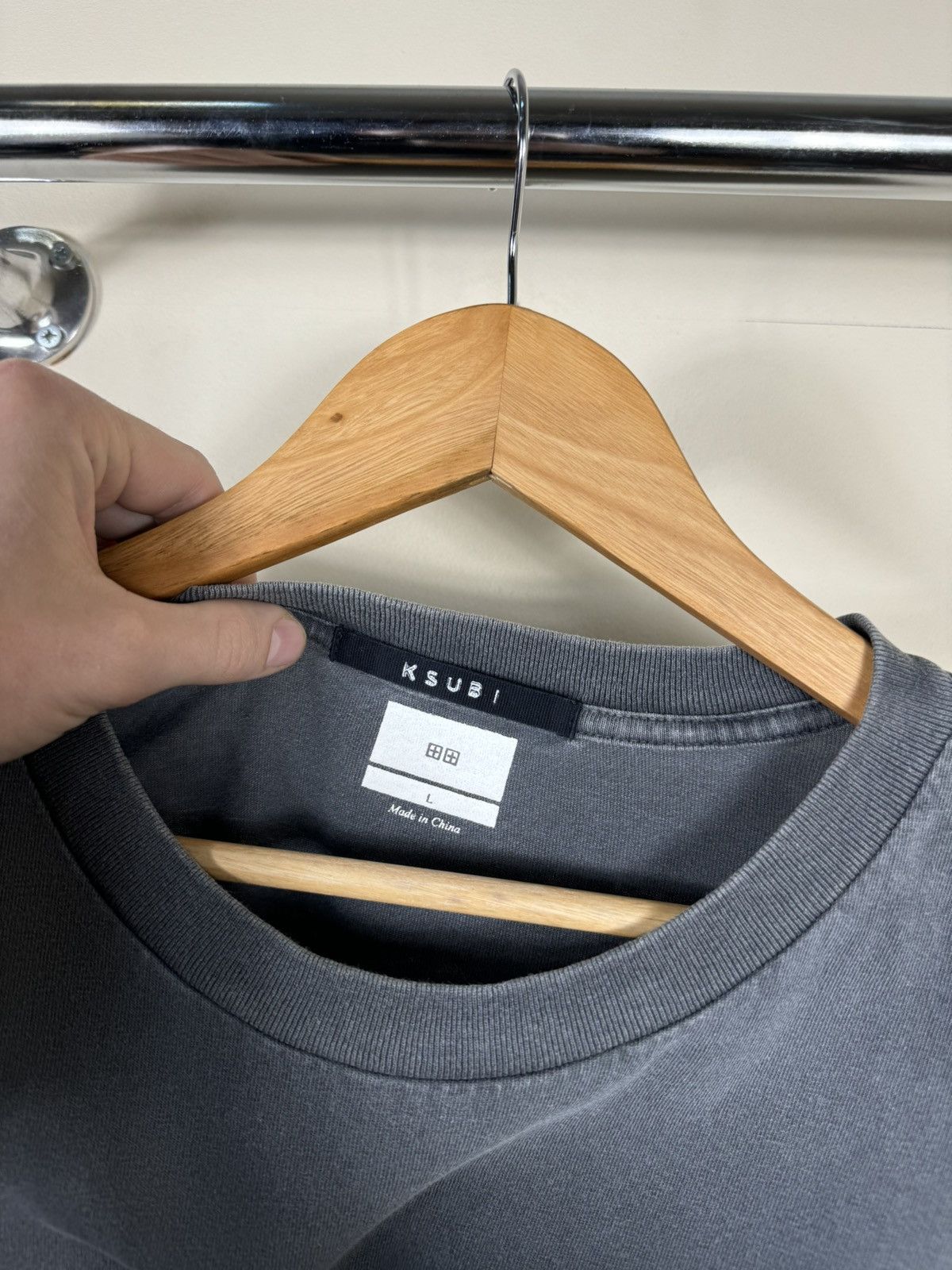 Ksubi KSUBI Logo Oversized T Shirt Size US L / EU 52-54 / 3 - 7 Thumbnail
