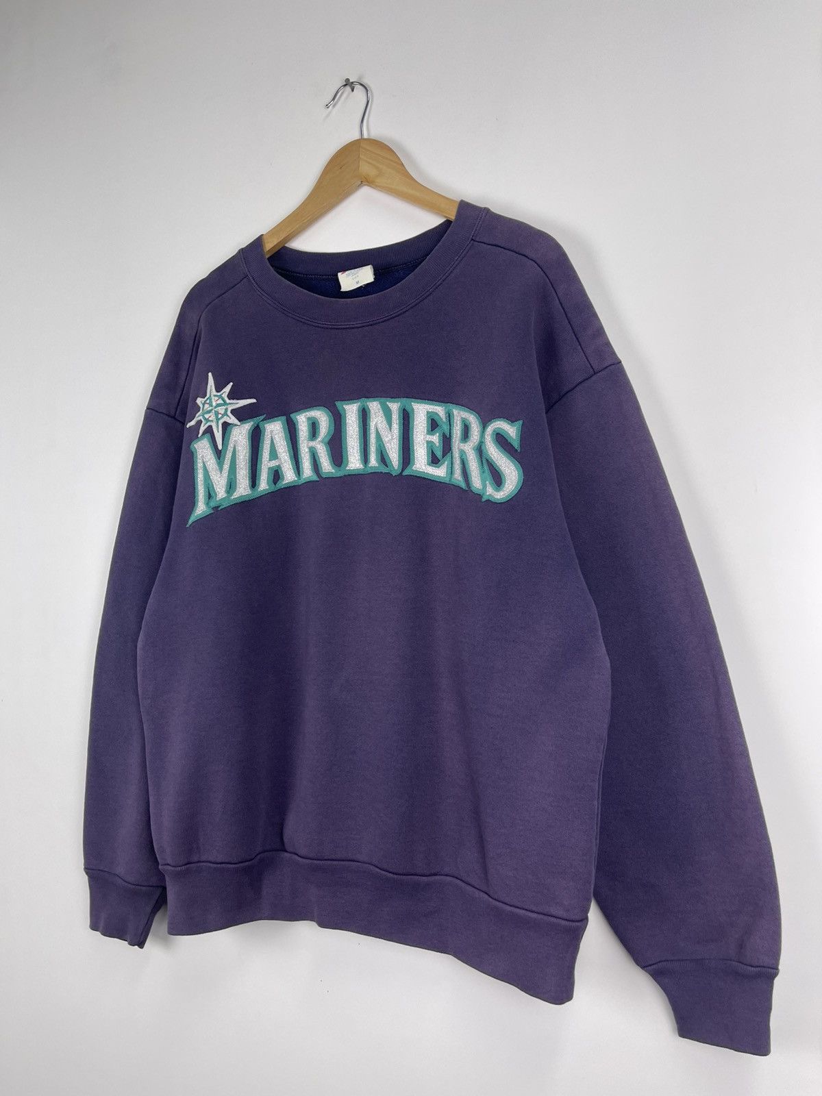 Majestic × Vintage Vintage Mariners Made USA Sweatshirt Size US M / EU 48-50 / 2 - 4 Thumbnail