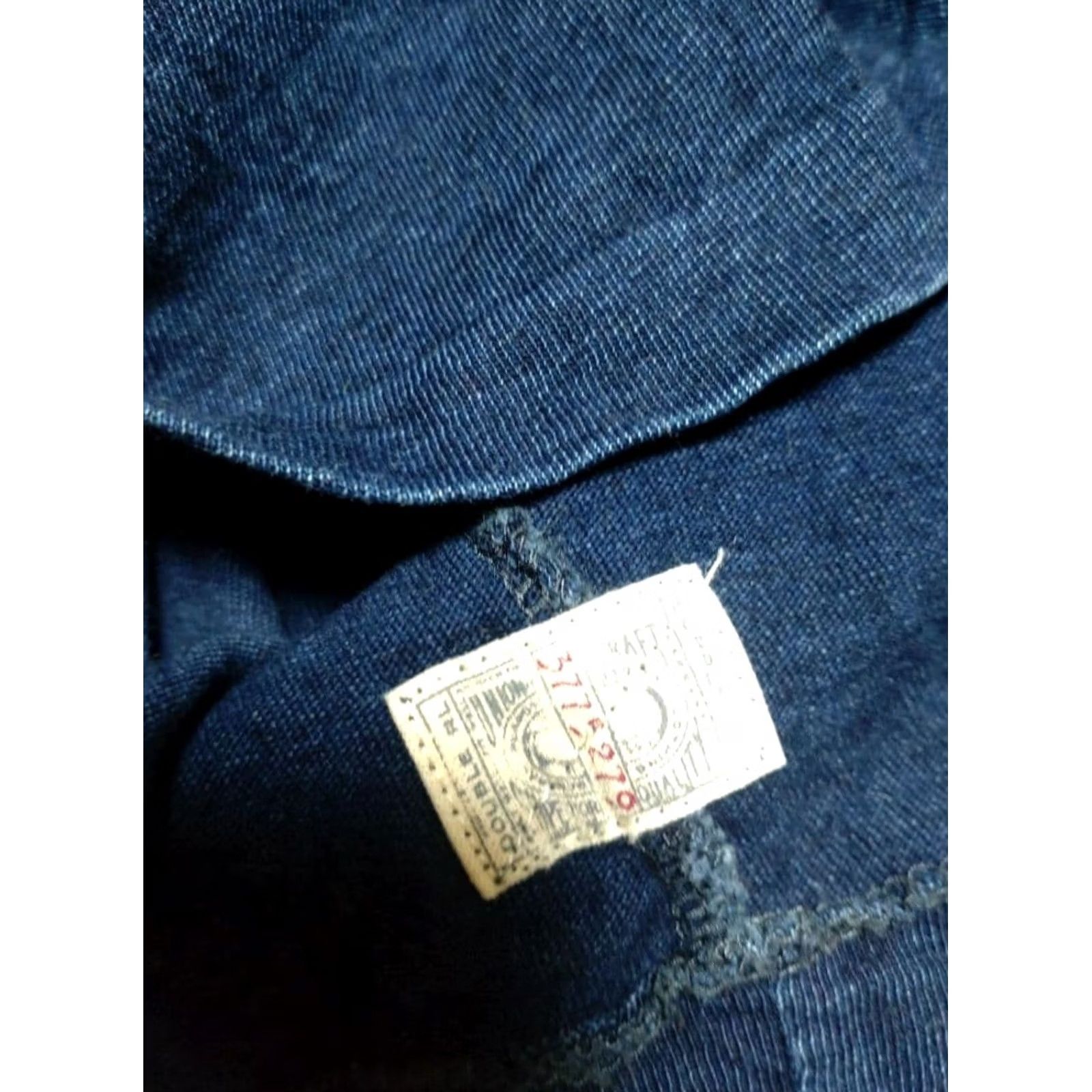 Ralph Lauren RRL RALPH LAUREN HENLEY LONG SLEEVE SHIRT MEN NAVY COTTON SIZE M USED Size US M / EU 48-50 / 2 - 5 Thumbnail