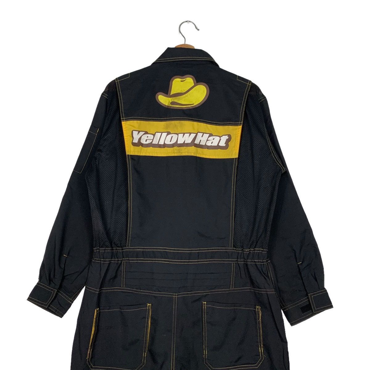 Japanese Brand YELLOW HAT Big Logo Coverall #0300-C14 Size US 36 / EU 52 - 2 Thumbnail