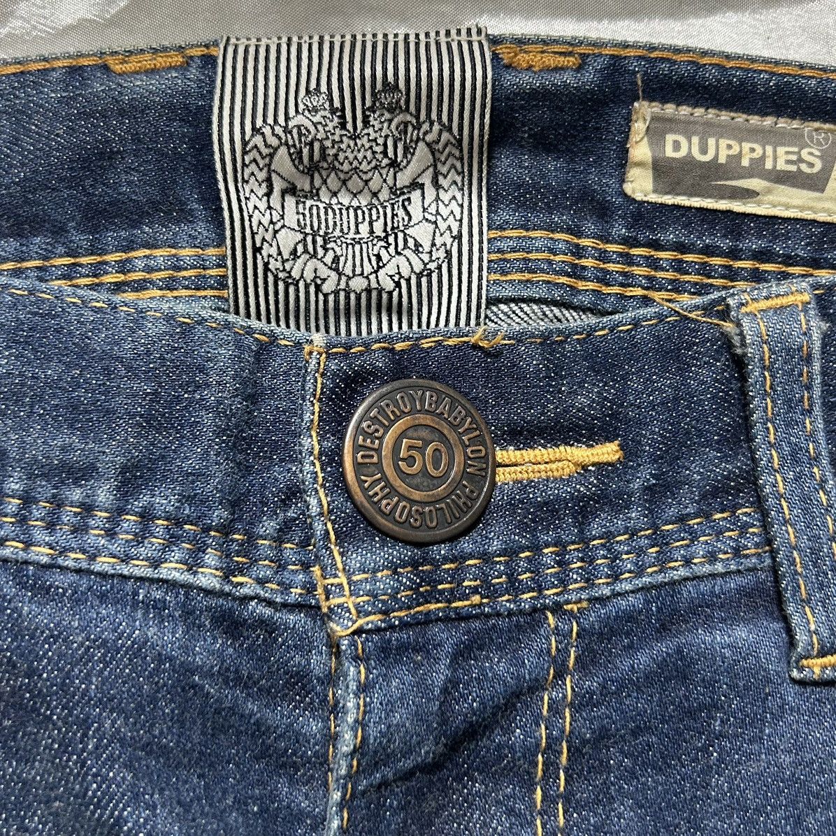 Babylon Vintage Babylon Jeans Pants Size 32" / US 10 / IT 46 - 5 Thumbnail