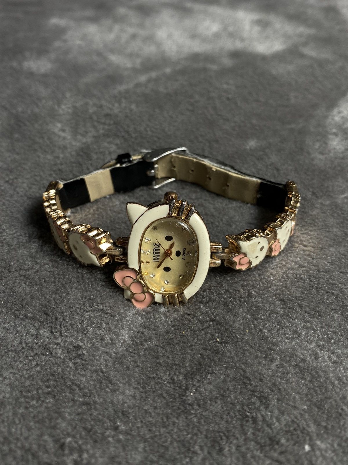 Jewelry Futuristic Vintage Japanese Style Hello Kitty Watch Work100% Size ONE SIZE - 8 Thumbnail