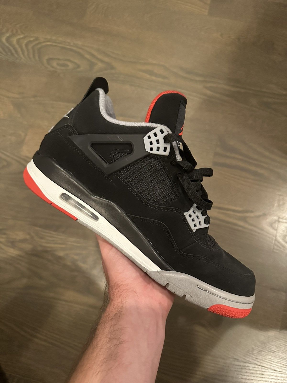 Jordan Brand Air Jordan 4 Bred 2019 Size US 11 / EU 44 - 7 Thumbnail
