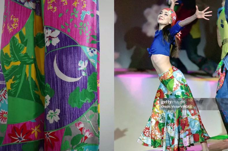 Kenzo Kenzo 2000SS 30th Anniversary Silk Pants Size US 28 / EU 44 - 1 Thumbnail
