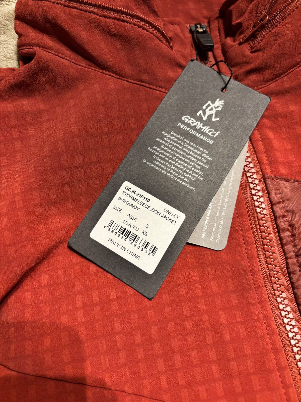 Gramicci Gramicci stormfleece Zion jacket windstopper gorpcore Size US S / EU 44-46 / 1 - 8 Thumbnail