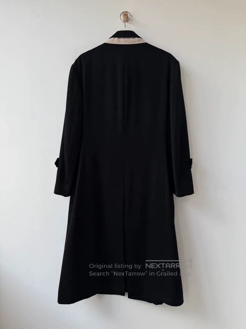 Yohji Yamamoto Yohji Yamamoto 22AW Mainline Show Double Neck Wool Coat Size US M / EU 48-50 / 2 - 5 Thumbnail