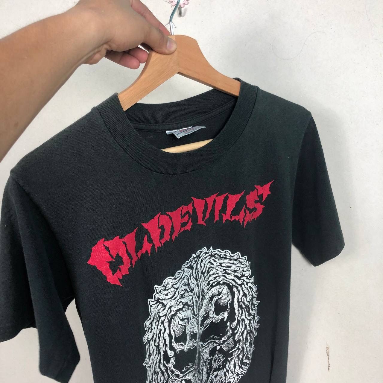 Band Tees × Vintage Vintage 90s Sobut/Balzac Oldevils Legend Of Blood Band Tee Size US S / EU 44-46 / 1 - 7 Thumbnail