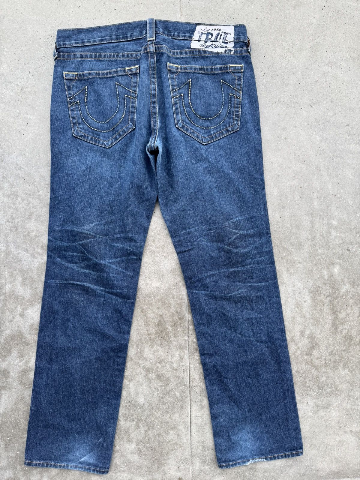 True Religion × Vintage True Religion Denim Jeans Pants rare Size US 36 / EU 52 - 3 Thumbnail