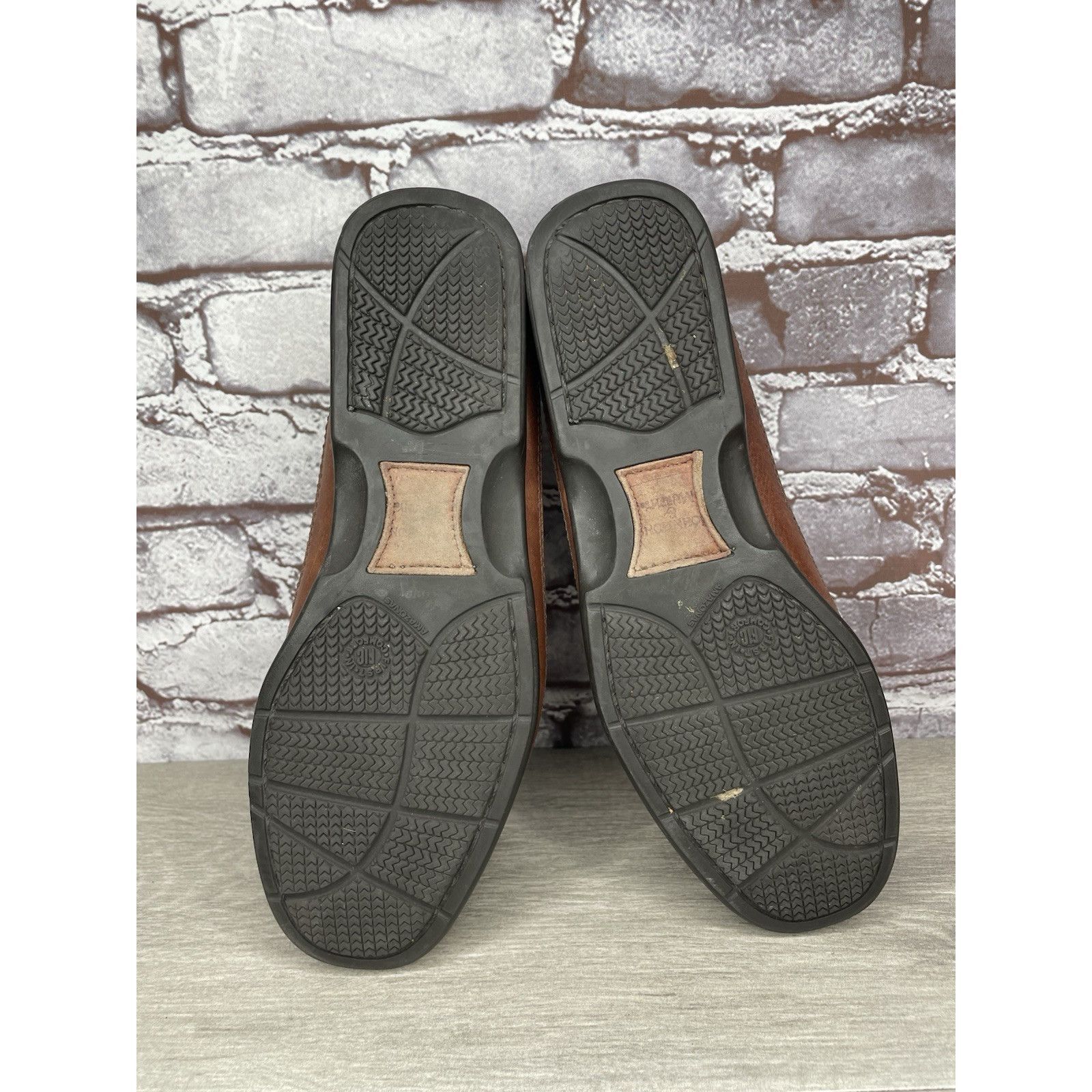 Johnston & Murphy Johnston & Murphy Passport Brown Black Kiltie Tassel Loafer Size US 9 / EU 42 - 11 Thumbnail