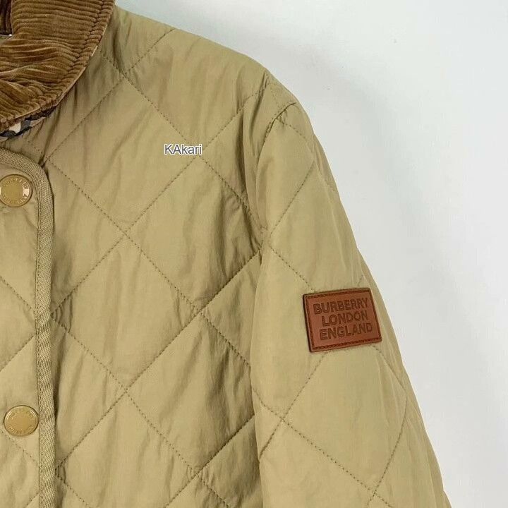 Burberry Burberry Quilted Badge Nylon Cotton Coat Size US L / EU 52-54 / 3 - 3 Thumbnail