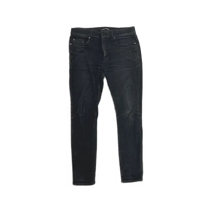 Saint Laurent Paris Saint Laurent Blue Casual Straight Jeans for Men Size US 32 / EU 48 - 1 Thumbnail