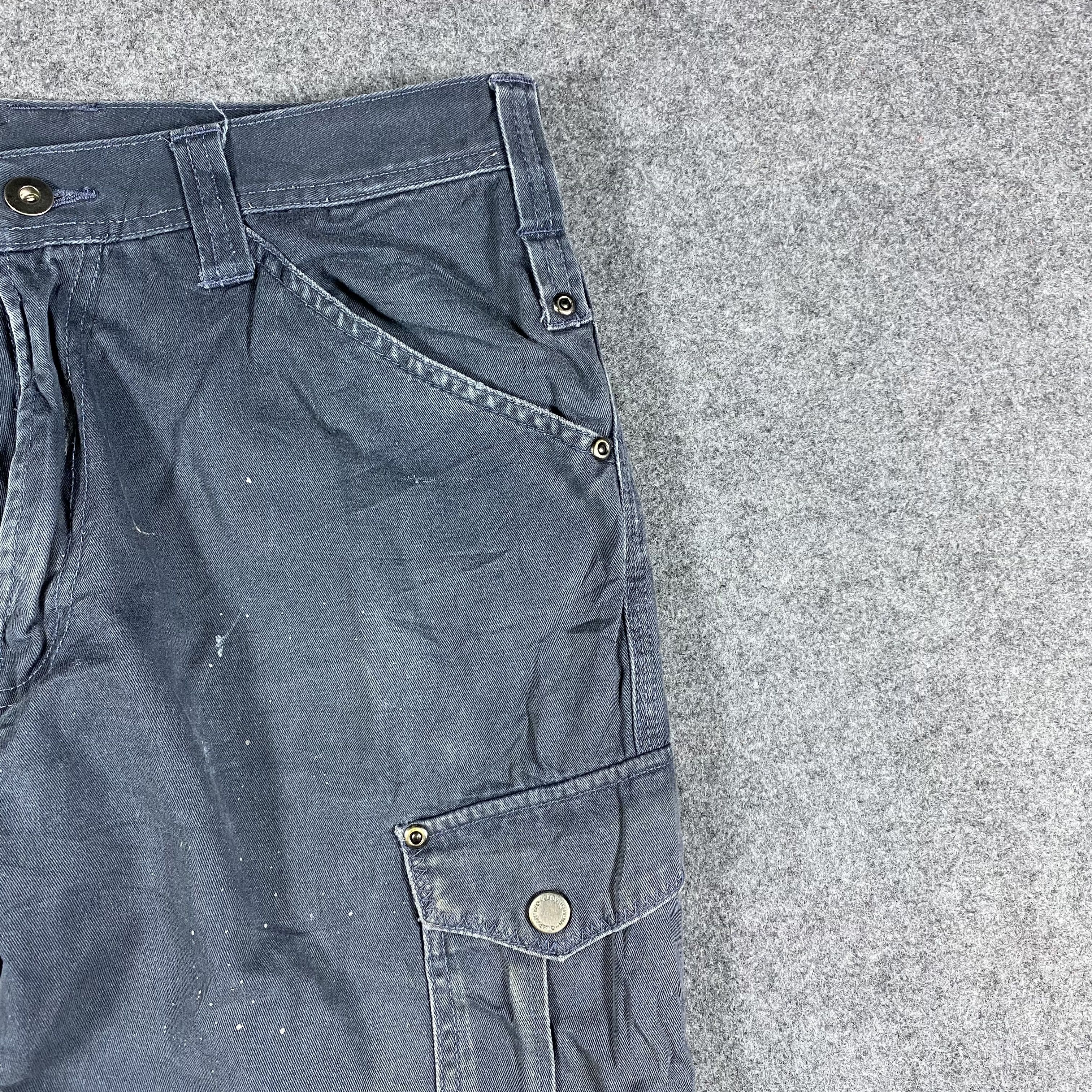 Japanese Brand Japanese Brand Faded Multipocket Tactical Cargo Pants Size US 28 / EU 44 - 3 Thumbnail