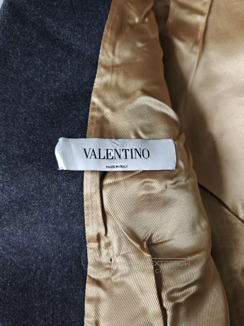 Valentino Valentino Wool double-breasted coat coat Size S / US 4 / IT 40 - 3 Thumbnail