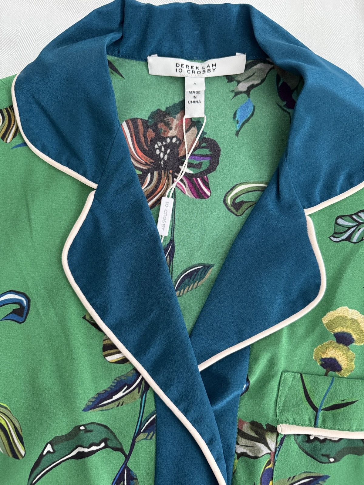 Derek Lam 10 Crosby Derek lam silk blouse Size S / US 4 / IT 40 - 2 Thumbnail