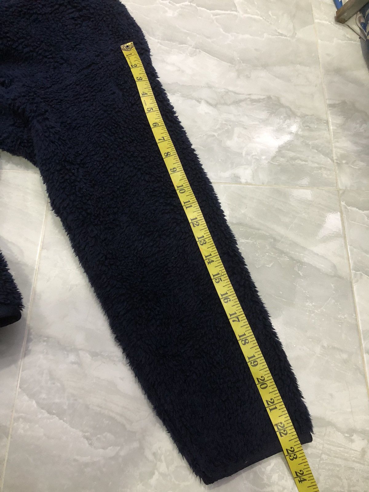 Uniqlo × White Mountaineering Uniqlo x White Mountaineering Navy Fleece Pullover Size US XL / EU 56 / 4 - 18 Thumbnail