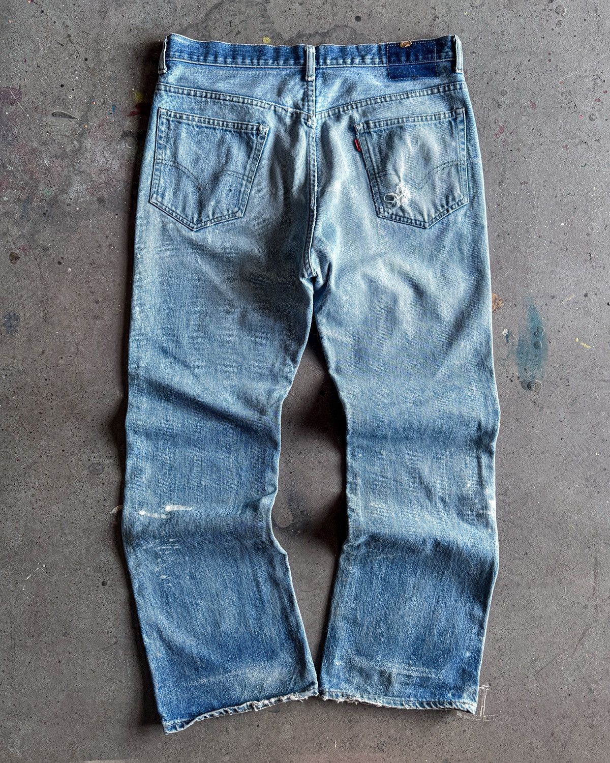 Levi's Vintage Clothing Vintage Distressed Levis Size US 32 / EU 48 - 4 Thumbnail