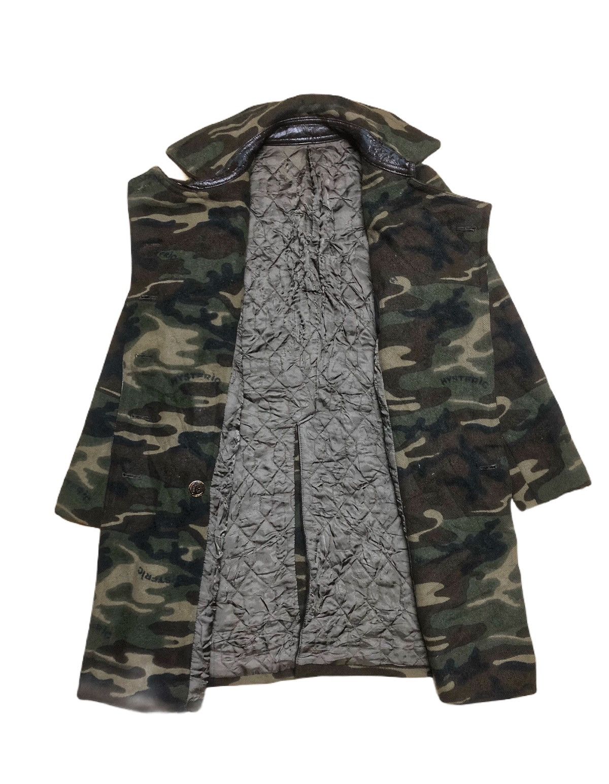 Hysteric Glamour WINTER OFFER❄️VINTAGE HYSTERIC GLAMOUR CAMOUFLAGE TRENCH COAT Size M / US 6-8 / IT 42-44 - 3 Thumbnail