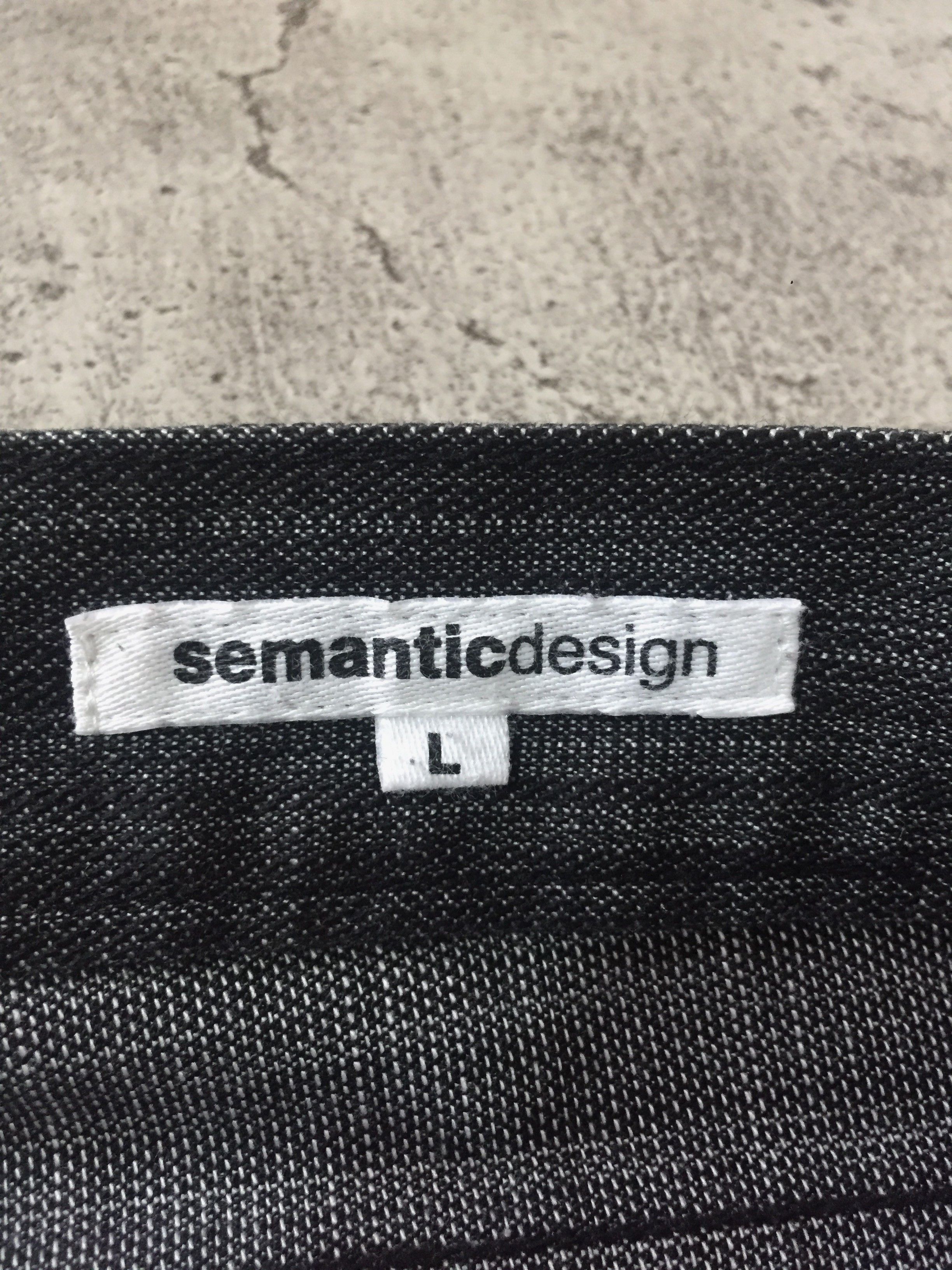 semanticdesign Semantic Design Black Wash Flare Denim Pants Size US 33 - 4 Thumbnail