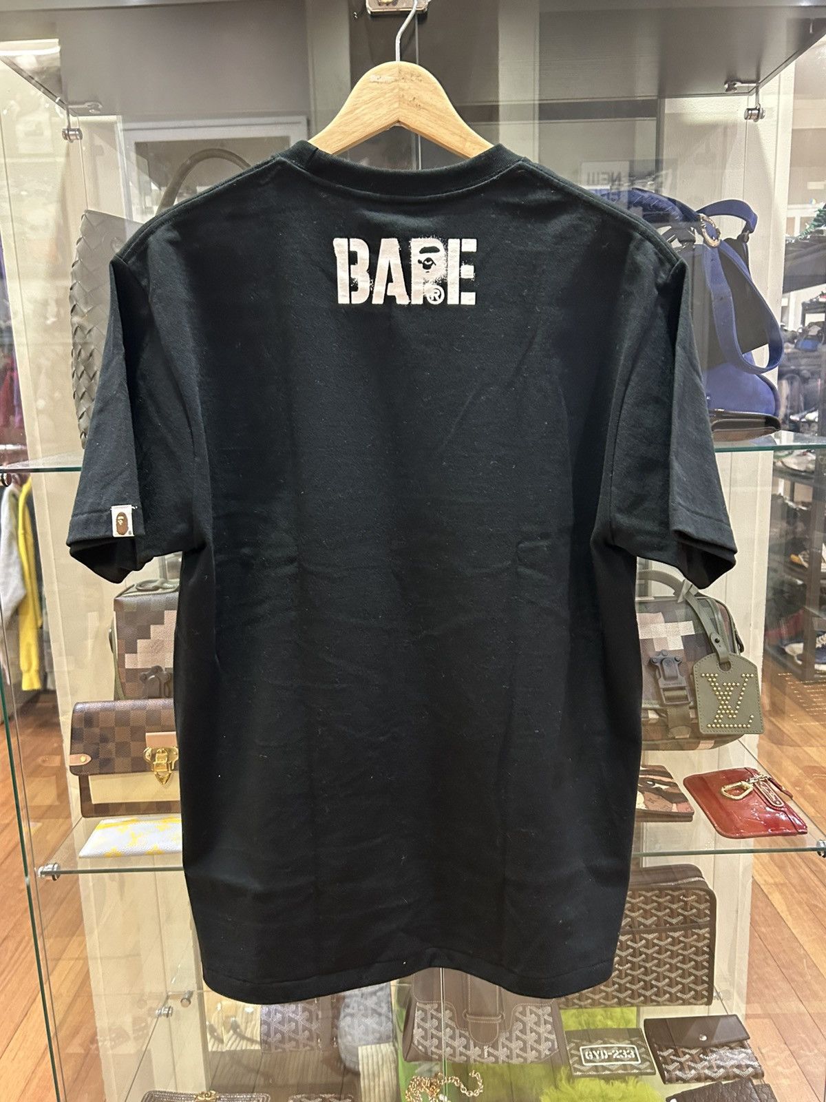 Bape Cape Map Camo Ape Head Tee - Black Size US M / EU 48-50 / 2 - 2 Thumbnail