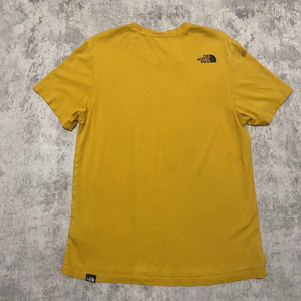 The North Face The North Face yellow and black cotton t-shirt Size US M / EU 48-50 / 2 - 2 Thumbnail