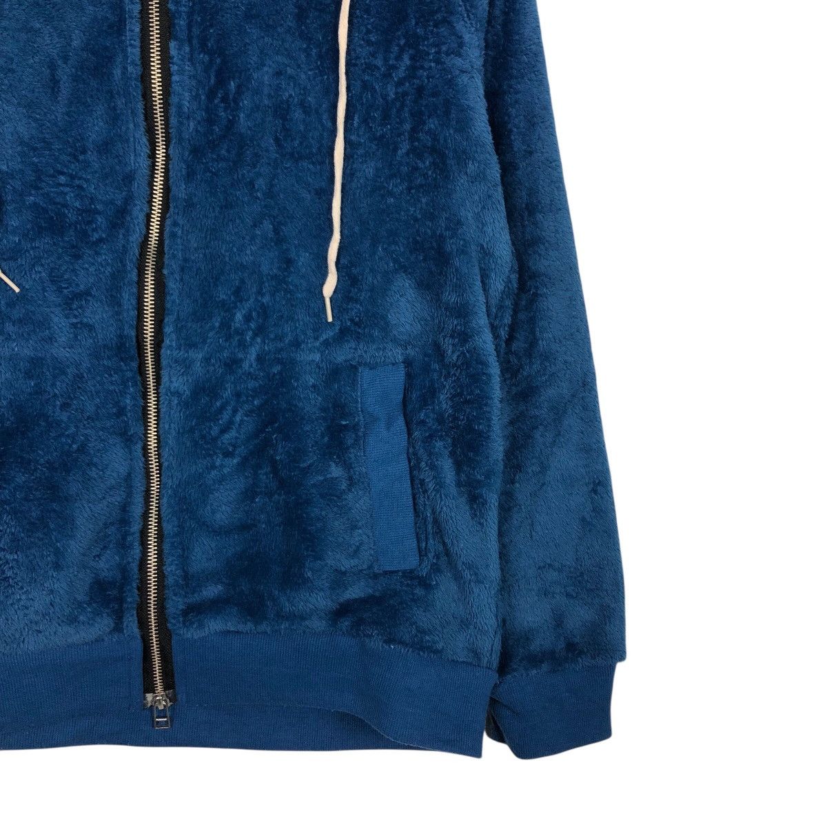Beams Plus 📌Rich Blue Vintage Zipper Fleece Jacket Beams Heart Size US M / EU 48-50 / 2 - 6 Thumbnail