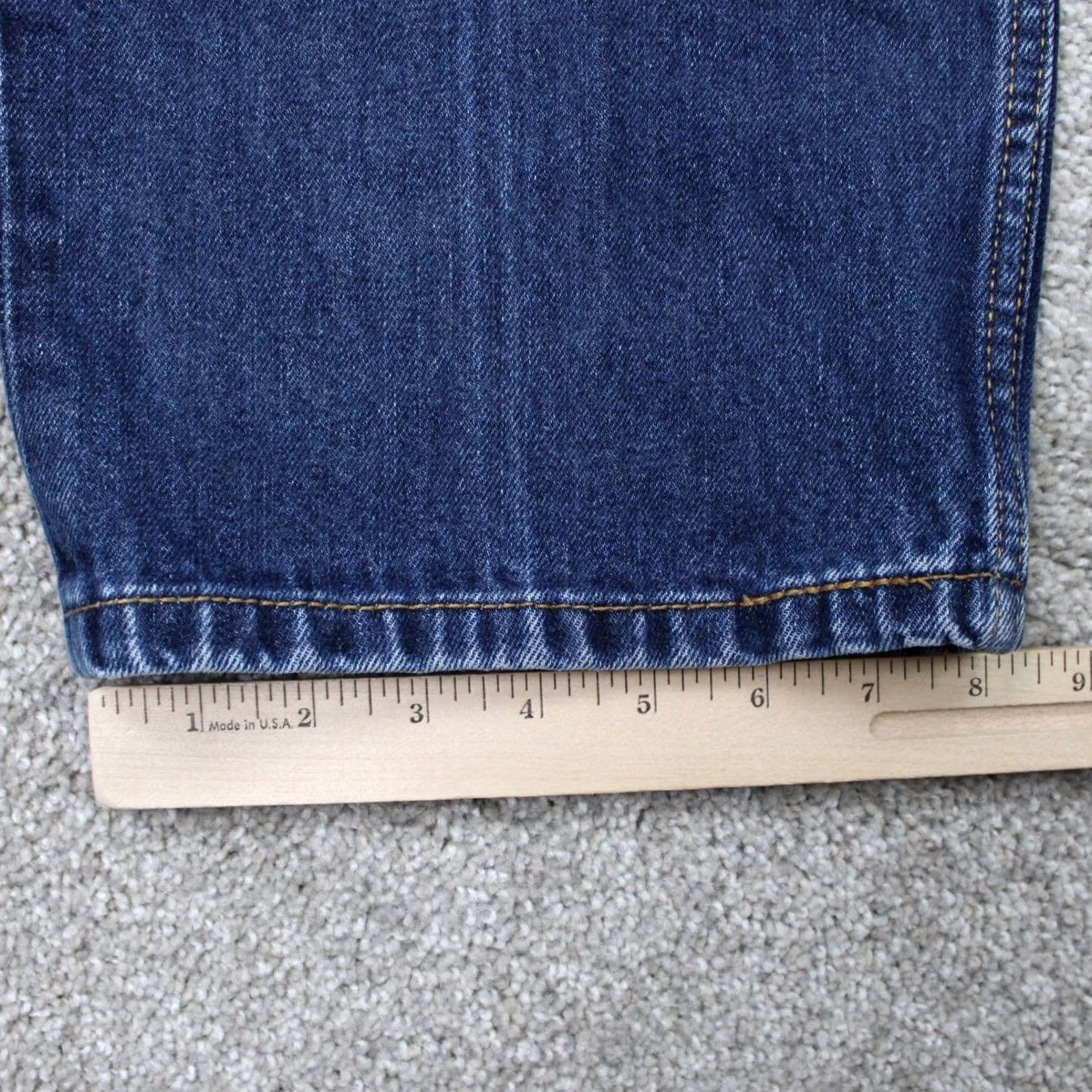 Levi's Levi's 550 Jeans Mens 42x32 Blue Relaxed Straight 5-Pocket Denim Cotton Size US 42 / EU 58 - 5 Thumbnail