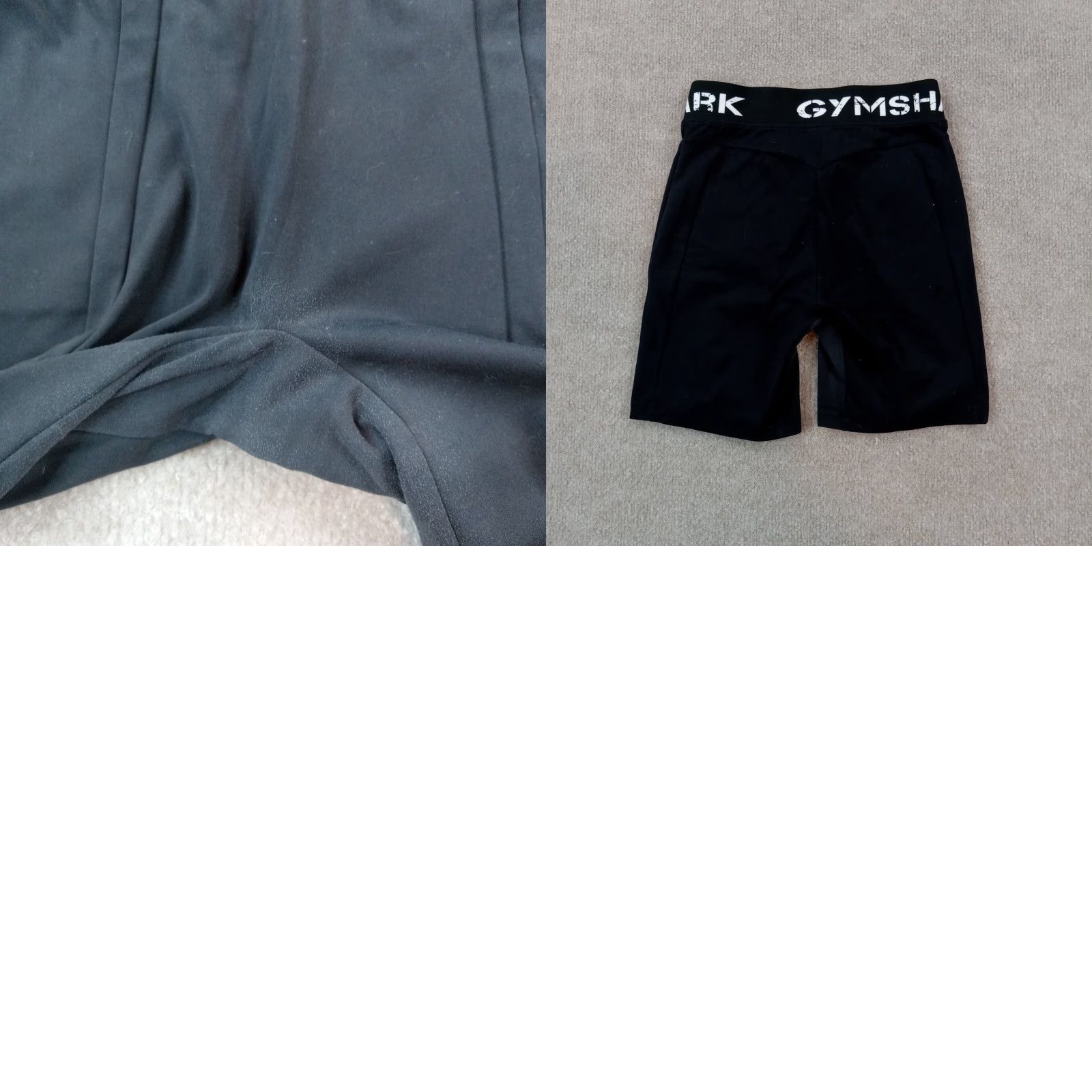 Gymshark Gymshark Womens Small Black Athletic Shorts Elastic Waist Stretch Gym Yoga Size 28" / US 6 / IT 42 - 8 Thumbnail