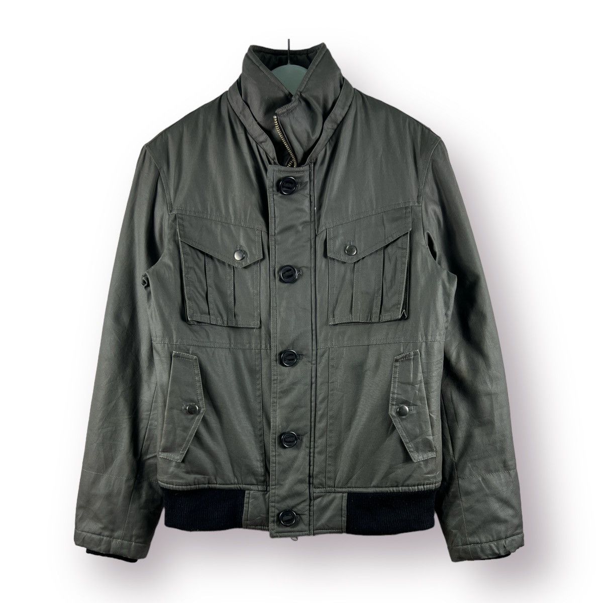 Japanese Brand × Michel Klein 🔥 N-2B Style type Bomber Michel Klein Homme Heavy Jacket Size US XS / EU 42 / 0 - 1 Thumbnail