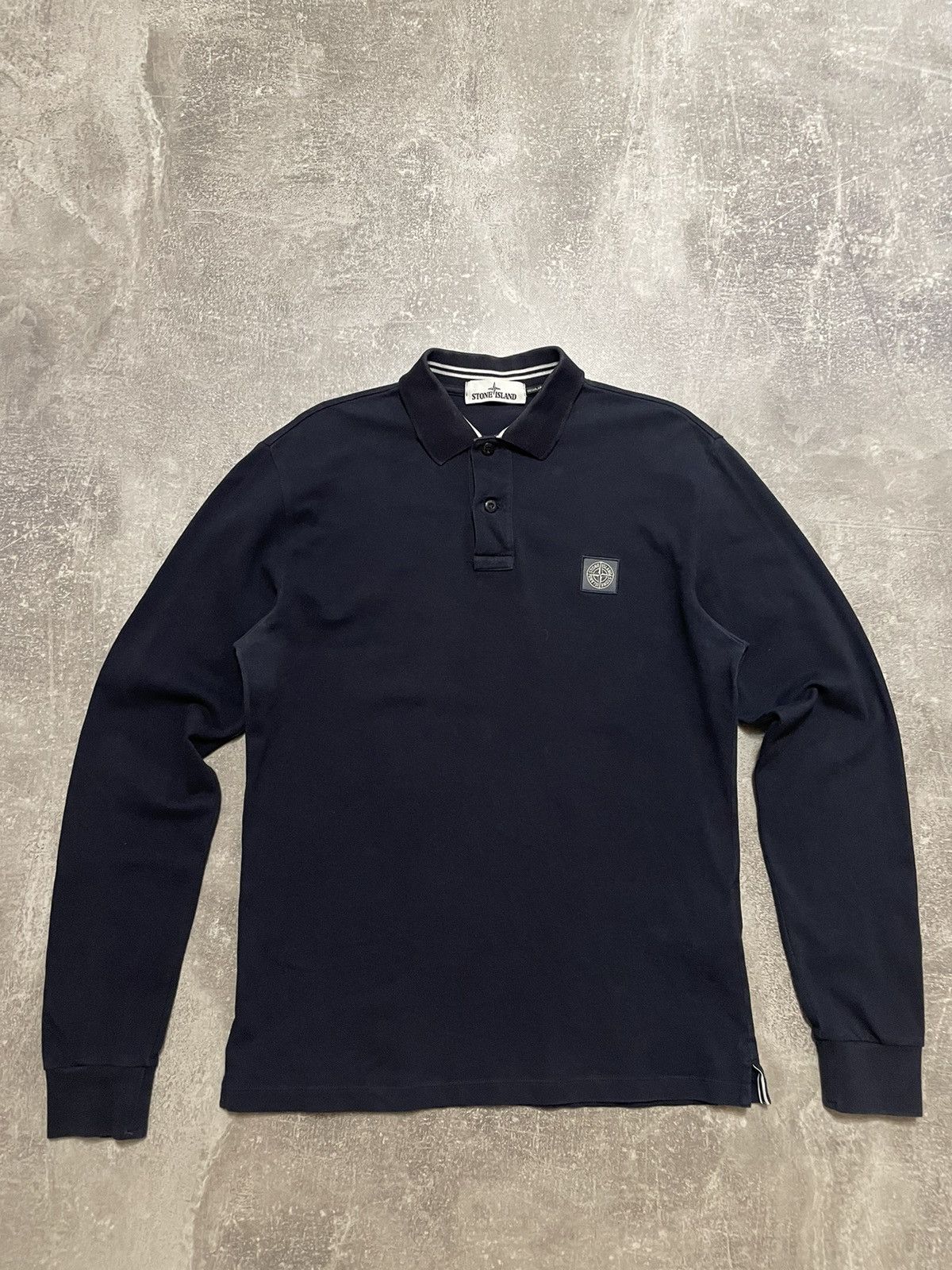 Massimo Osti × Stone Island Stone Island Patch Program Polo Long 
