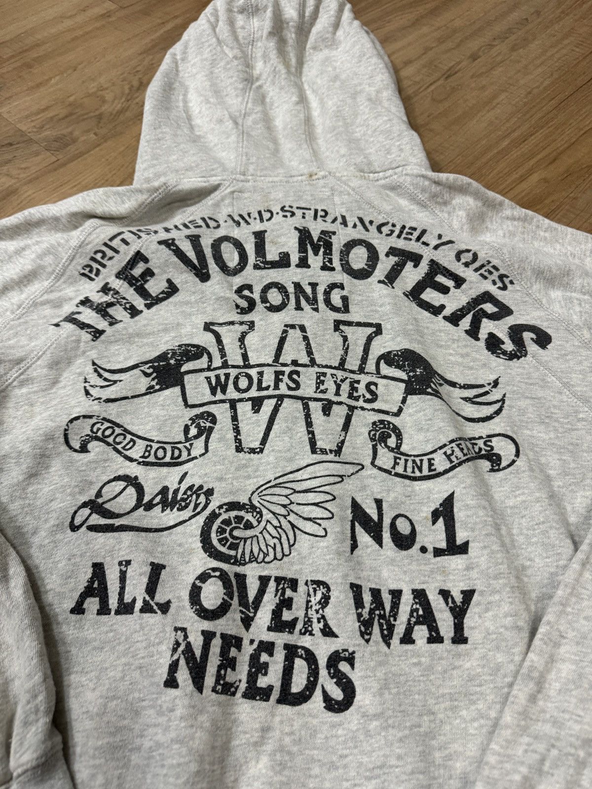 If Six Was Nine REAL MASTER CLASSIC BIKERS HOODIE Size US L / EU 52-54 / 3 - 5 Thumbnail