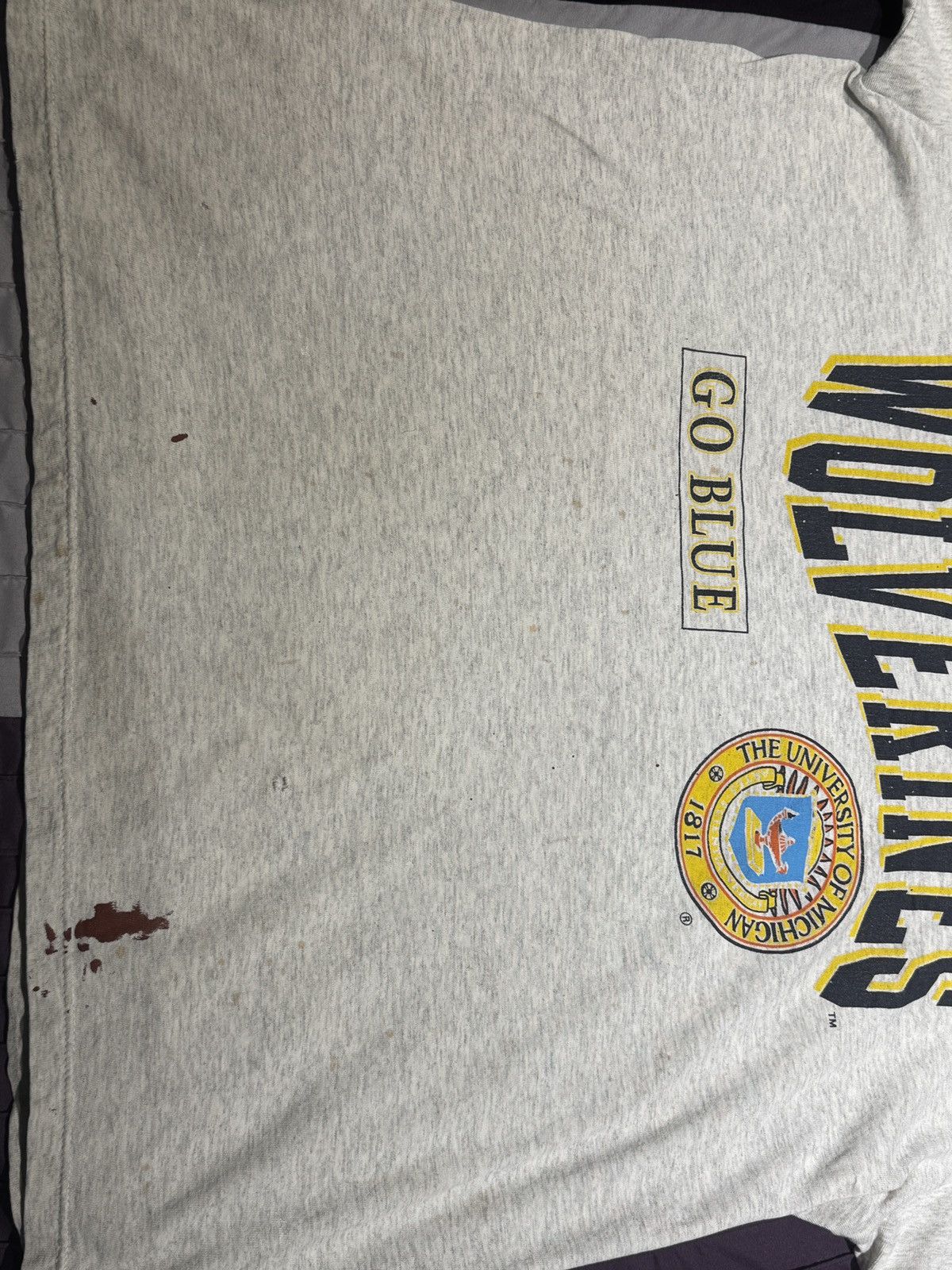 Other Vintage Distressed Michigan Tee Size US L / EU 52-54 / 3 - 5 Thumbnail