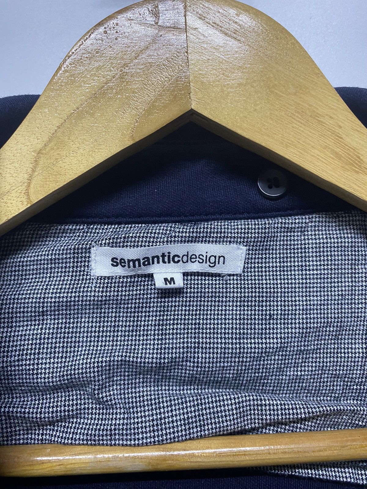 If Six Was Nine × Japanese Brand × semanticdesign Japanese Brand Semantic Design Cotton Peacoat Jacket Size US M / EU 48-50 / 2 - 10 Thumbnail