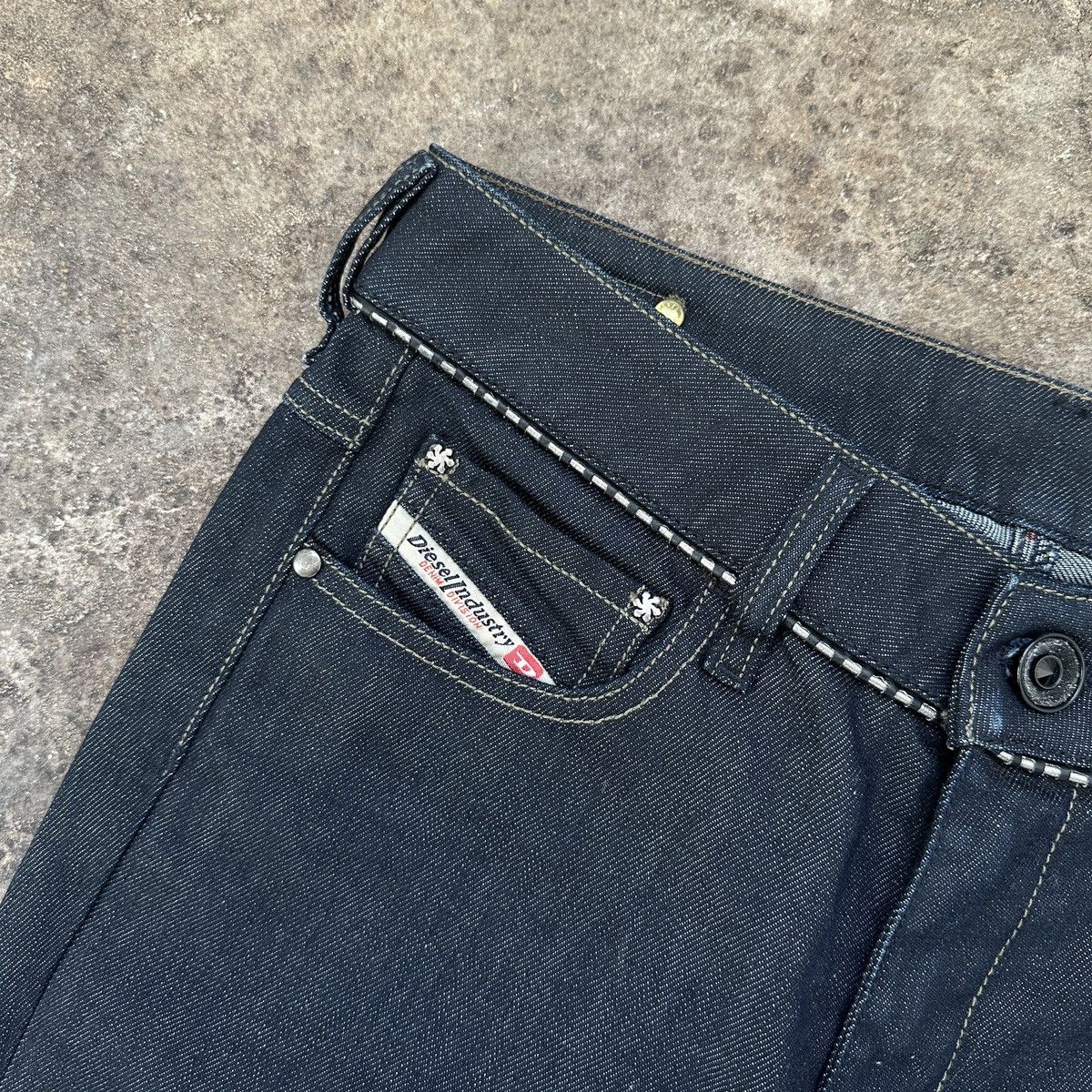 Diesel × Vintage Diesel Ronhary Navy Denim Size 28" / US 6 / IT 42 - 8 Thumbnail