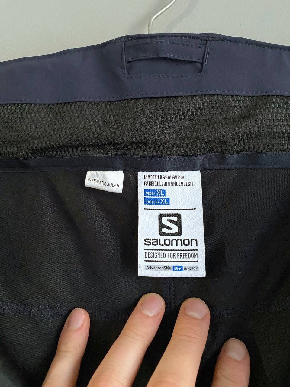Salomon Salomon Advanced Skin Dry Men's Ski Pants, Size XL W36/L32 Size US 36 / EU 52 - 19 Thumbnail